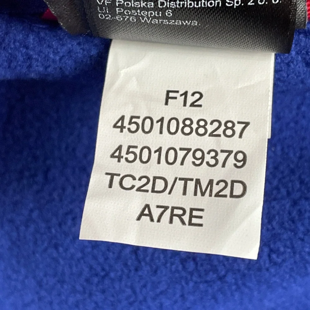 The North Face Jacket Mens XXL Blue Stealth Byron 2.0 Full Zip Fleece UPF 50